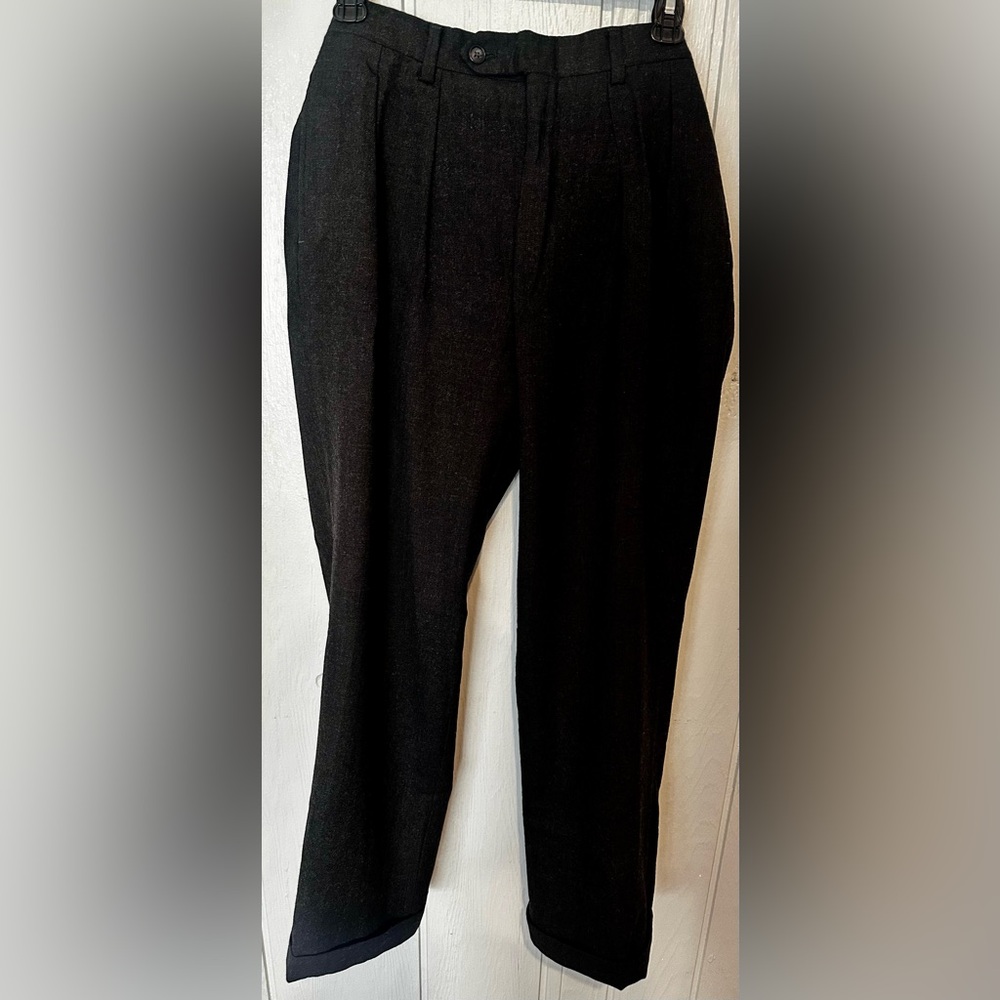 Jos. A. Bank Classic Black Wool Dress Pants
